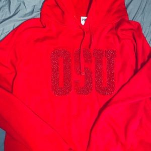 PINK Ohio State Hoodie size medium